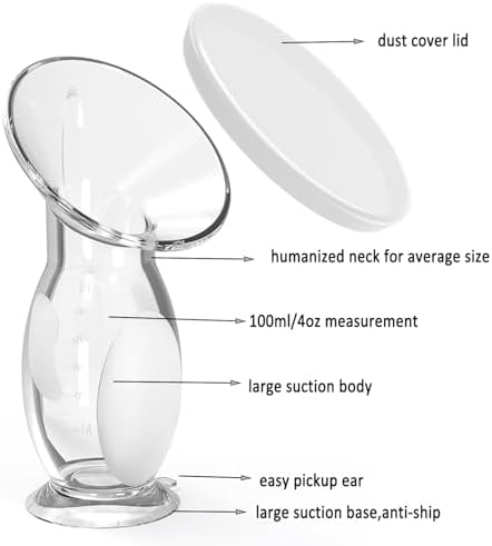Soft food grade silicone breast pump flange flexibility demonstration