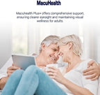 Macuhealth Plus ocular nutrition supplement softgels closeup