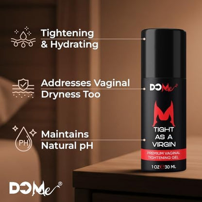Do Me vaginal tightener ingredients label and USA import seal