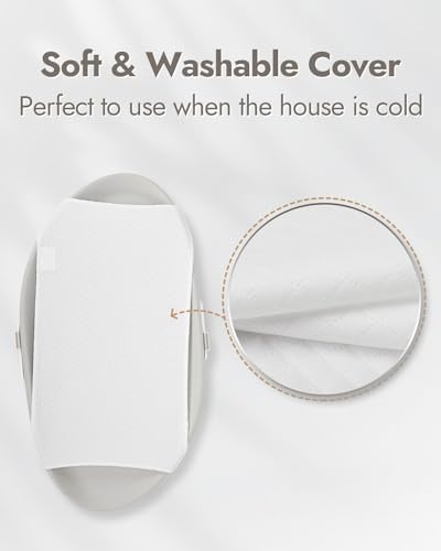 Washable soft cover detail on Papablic changing pad