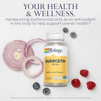 Solaray antioxidant bioflavonoid capsules packaging side profile