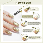 Close up of Jodsone 3-in-1 magnet tool for professional nail art