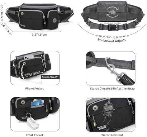 Close up of reflective safety details on Tudequ dog walking gear
