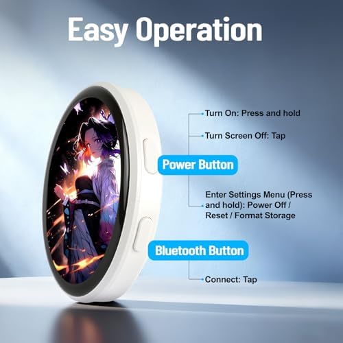 Rechargeable cyber badge button pinned securely to clothing fabric