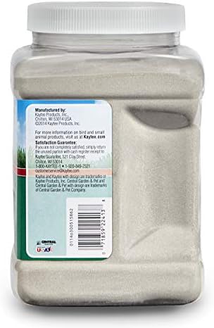 Kaytee chinchilla dust bath product packaging side angle