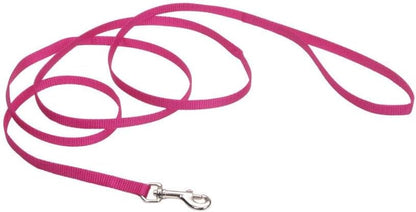 Coastal Pet Single-Ply Dog Leash - Sturdy Pet Leash - Comfortable & Stylish - Resists Fraying - Vibrant & Fade-Resistant Color - Neon Pink, 3/8" x 6' - Image 9