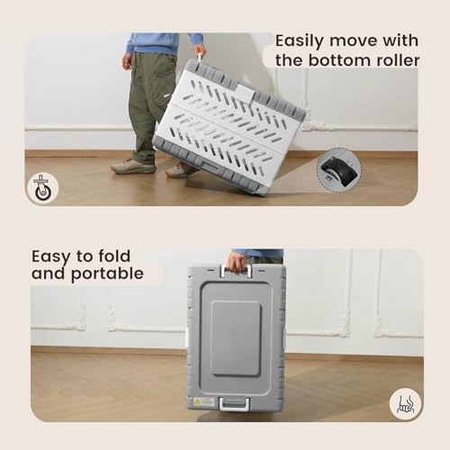 Interior view of the heavy-duty Gardner Pet folding pet house showcasing the spacious resting area for small dogs.