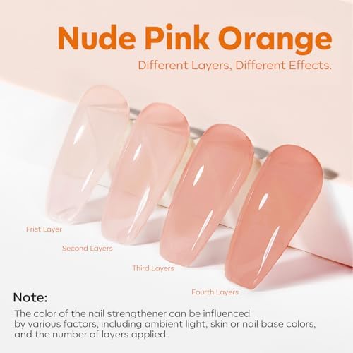 Top view of Modelones nail strengthener packaging