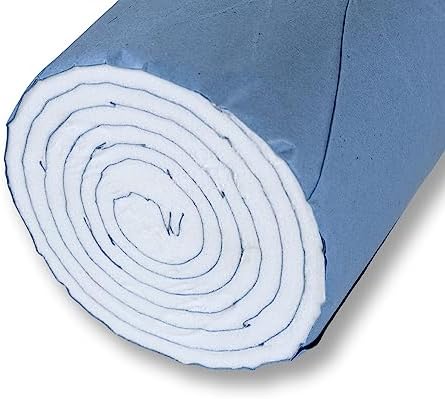 Vakly one pound large cotton roll side view highlighting high absorbency fibers