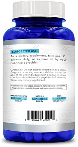 Healing Awakening lycopene 200 vegetarian capsules supplement label details