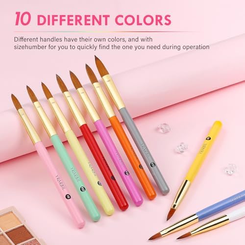 Professional 3D carving tool set for DIY nail art