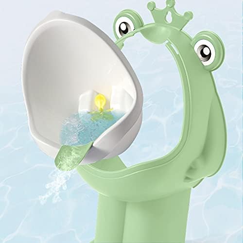 Fiabc Frog Potty Training Urinal in a bathroom setting