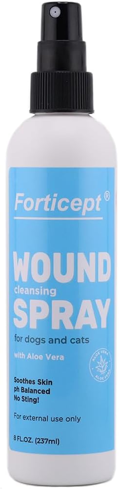 Forticept Maxi Wash 8 Fluid Ounce spray for dogs and cats