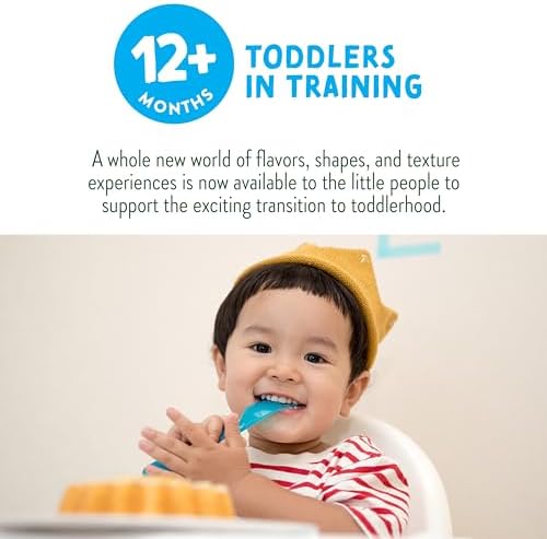 Five pack box of imported Little Bellies sweet and salty snack for growing tots