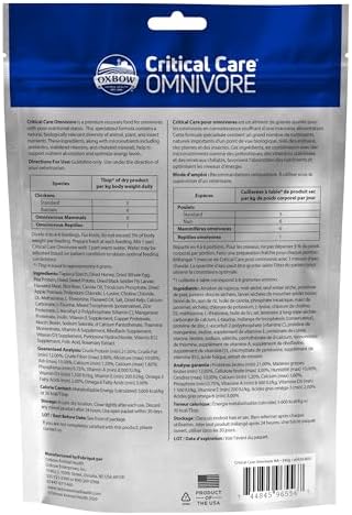 Oxbow small animal supplement powder texture closeup