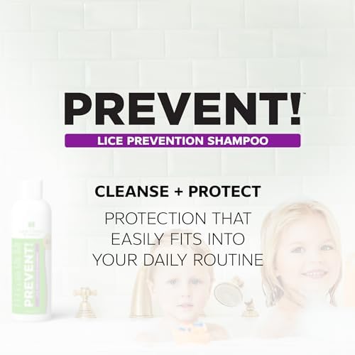Professional grade lice repellent shampoo for all hair types.