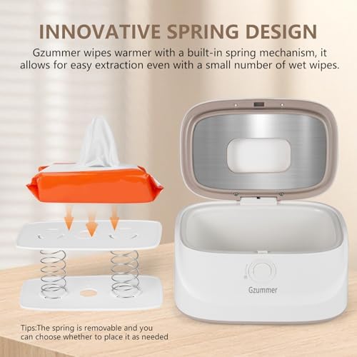 Gzummer wipe warmer with child lock and night light