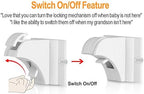 Vmaisi cabinet locks adhesive installation demonstration