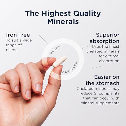 Designs For Health Complete Mineral Complex supplement facts and ingredient label.