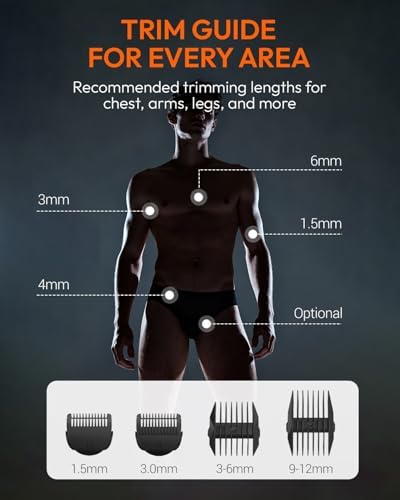 MANSPOT men grooming device showing the power button and charging port indicator