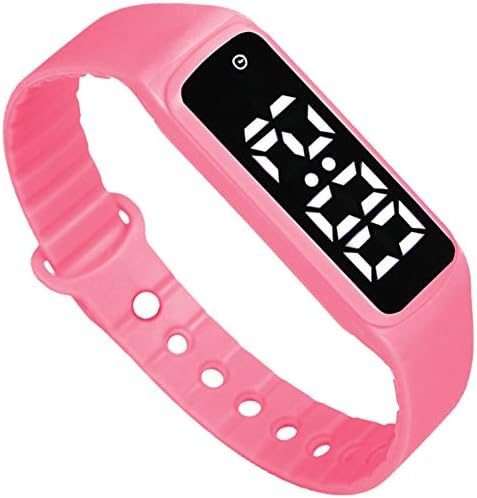 ABC123 potty training watch silicone strap and digital display detail