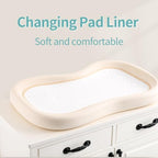 Florith reusable baby changing mat non slip bottom