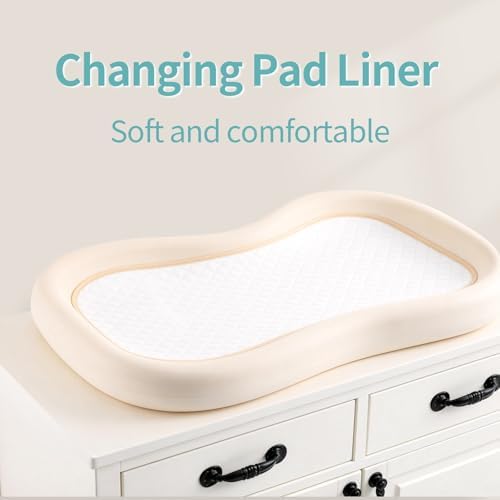 Florith reusable baby changing mat non slip bottom