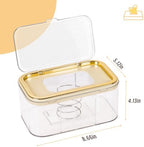 Flenpptly wet wipes holder showing internal spring mechanism