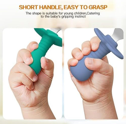 SFCCMM baby utensil set in four different colors