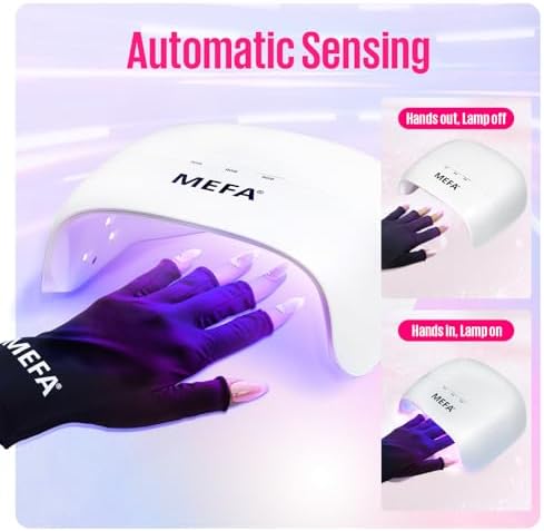 Close up of Mefa UV lamp interior with LED beads