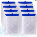 Five in one multi stage replacement aquarium filter cartridges showing mesh layer.