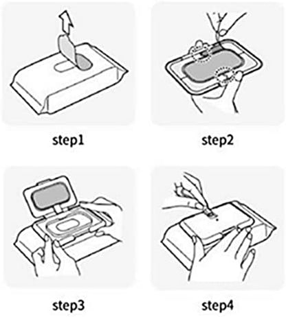 Baby wipe warmer used in a car setting