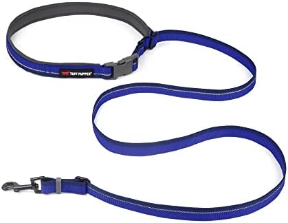 Side view of Tuff Pupper ballistic nylon leash construction