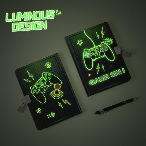 Wernnsai luminous secret diary showing the lock and keys