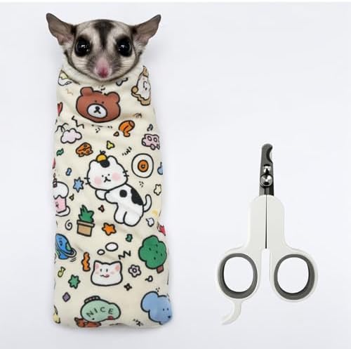 PEOT.SSHEE small pet care kit layout with wrap and clipper accessories.