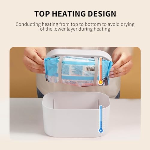 Hebafri portable diaper wipes warmer with USB power cable