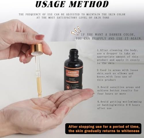Pipige organic tanning drops complete product set display