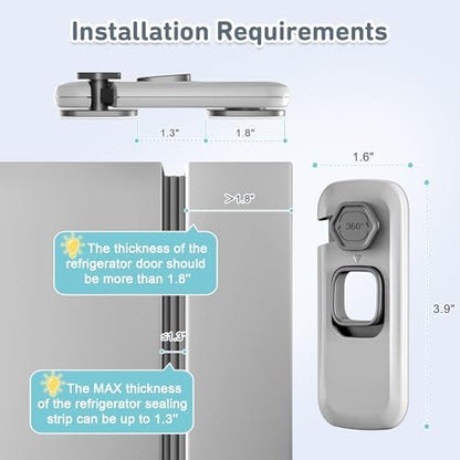 Demonstration of one handed operation for safety lock