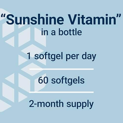 Life Extension Vitamin D3 imported non-GMO and gluten-free certification stamps