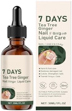 Bottle of Ginger Nail Growth Serum and Cuticle Care