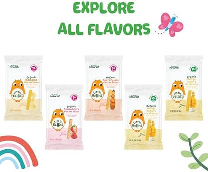 Little Bellies ten months plus organic mango snack multipack box view