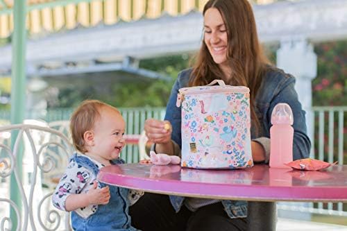 Petunia Pickle Bottom baby snack bag side profile with handle