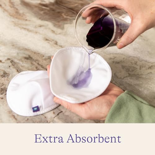 Lansinoh nursing pads teardrop contour shape detail