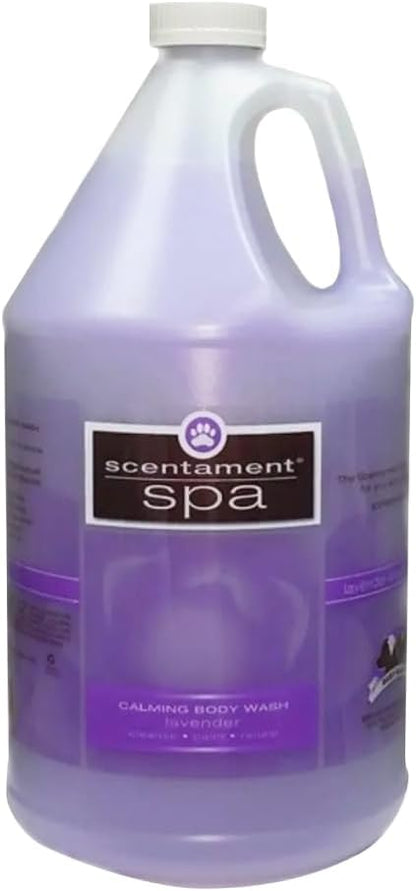 Best Shot Scentament Spa Oatmeal Protein Conditioner, Skin Care Product for Dogs and Cats, Hypoallergenic Puppy Supplies, Lemon Vanilla, 1 Gallon - Image 9