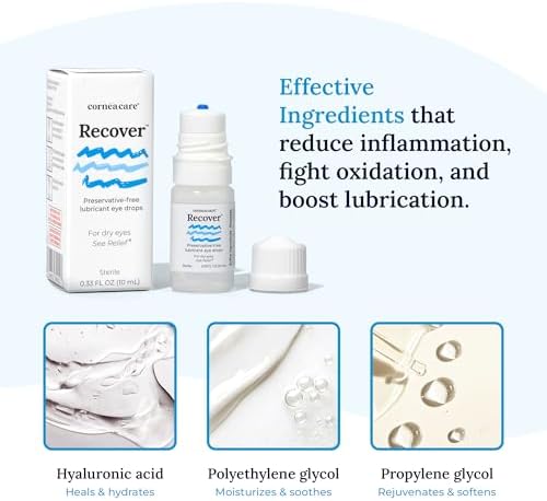 Authentic USA imported CorneaCare eye drops for advanced ocular hydration