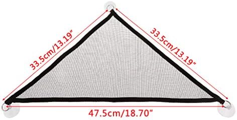 Breathable mesh texture close up of lizard hammock