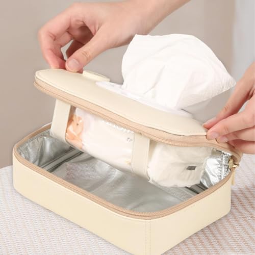 Atorse wipe warmer displayed in a nursery setting