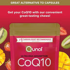 Qunol CoQ10 200 Milligrams Soft Chews ultra high absorption diagram