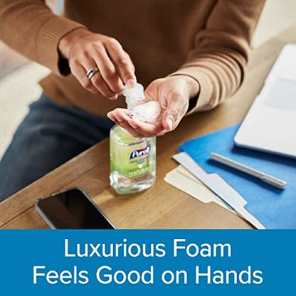 Purell Advanced Hand Sanitizer Naturals Foam with Plant-Based Ethanol, 10 fl oz Foam Pump Bottle (Pack of 3), 3001-06-EC - Image 4