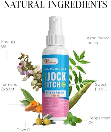 Dermveda anti itch skincare serum four fluid ounces packaging back view